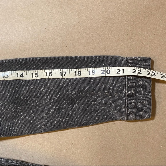 MTv Upstyled LEVIs Denim Jacket with Embroidery Accented Patch - One of A Kind - Picture 12 of 17